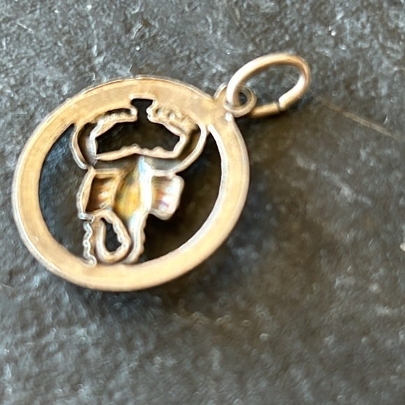 Vintage EuropeanSilver Scorpio Pendant/Charm - Picture 3 of 6